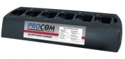 PROCOM SIX-UNIT CHARGER WITH EXTERNAL POWER SUPPLY