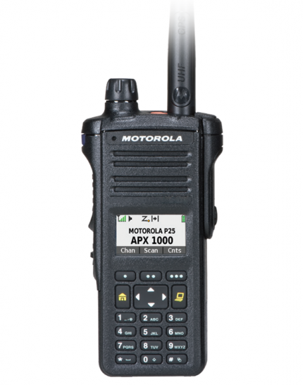 Motorola APX 1000 P25 Digital Portable Radio