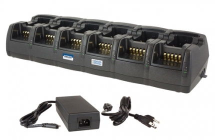 PROCOM TWELVE-UNIT CHARGER WITH EXTERNAL POWER SUPPLY